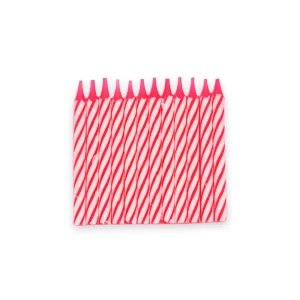 Vela Macivelas Caramelo Rosa (24 pzas)