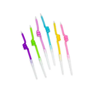 Vela Macivelas Kinkis Multicolor (6 pzas)