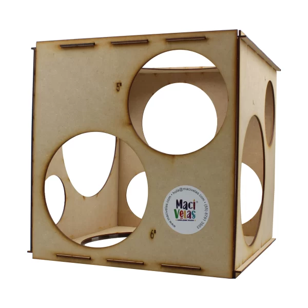 Calibrador Macivelas Chico MDF 30 cm para Globos