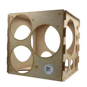 Calibrador Macivelas Grande MDF 40 cm para Globos