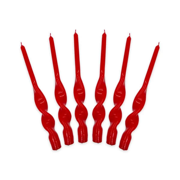 Vela Macivelas Decorativa Infinito Rojo (6 pzas) - Image 2