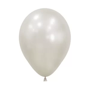 Globo Sempertex Látex Silk Blanco Nácar – Varias Medidas