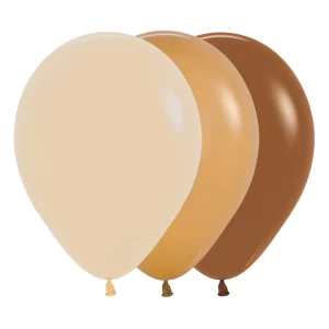 Globo Sempertex Látex Surtido Mezcla Café Surtido – Varias Medidas