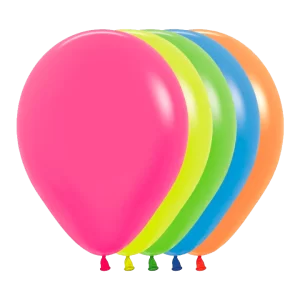 Globo Sempertex Látex Neón Surtido – Varias Medidas