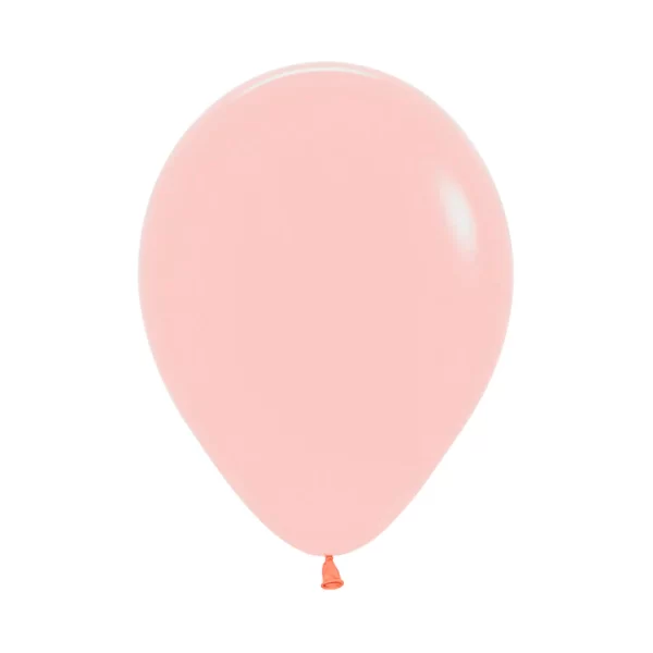 Globo Sempertex Látex Pastel Mate Melón